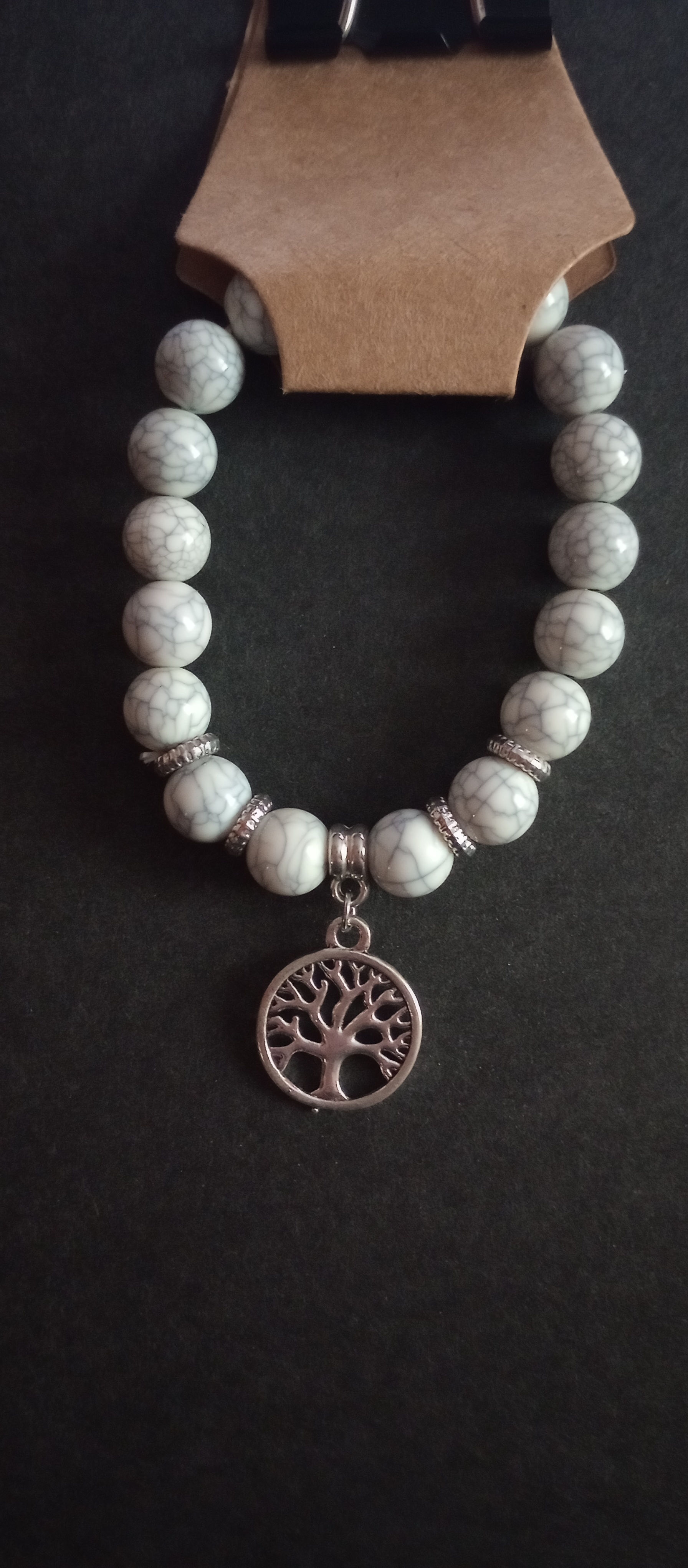 White Tree of Life Bracelet