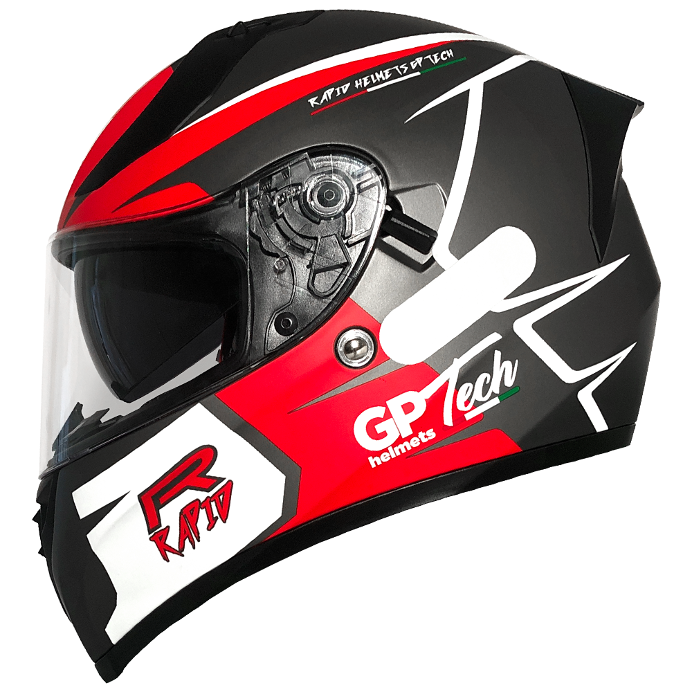 Capacete GP TECH V128 Rapid | Titanium Fosco