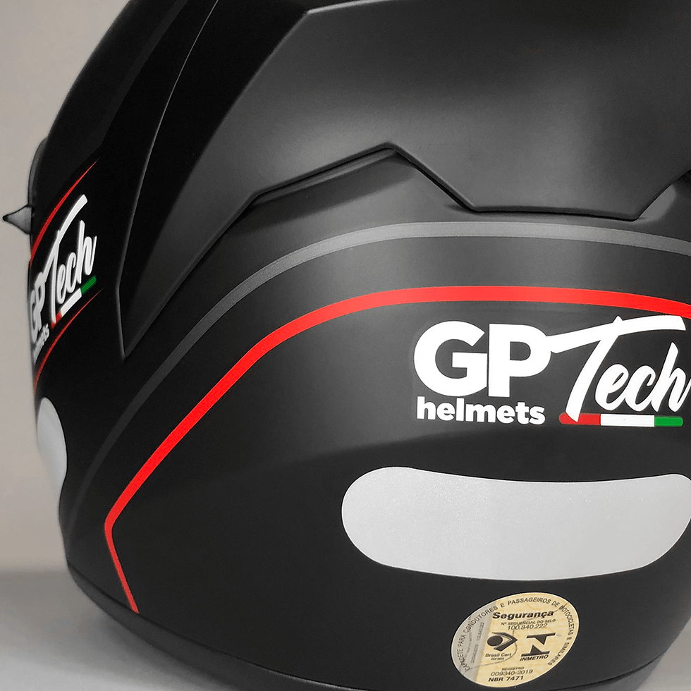 Miniatura: Capacete GP Tech V128 Faster | Vermelho