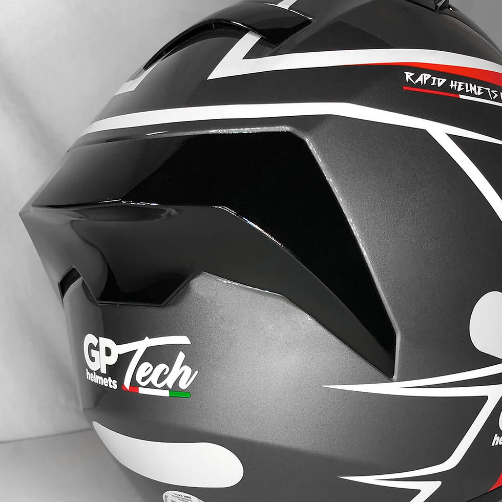 Miniatura: Capacete GP TECH V128 Rapid SV | Titanium