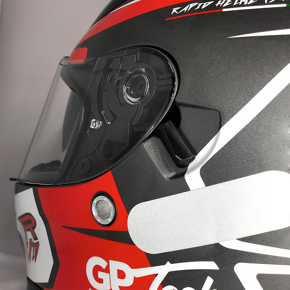 Miniatura: Capacete GP TECH V128 Rapid SV | Titanium