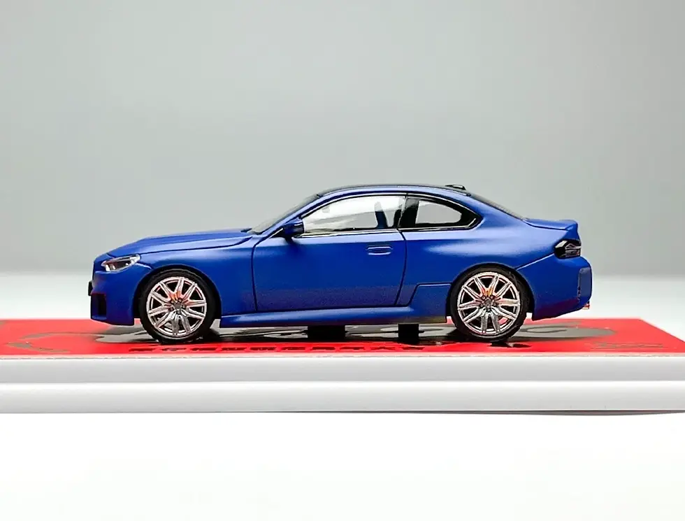 Thumbnail: BMW M2 G87 MATTE BLUE 1/64 DIECAST CAR MODEL BY HOWIE MODELS