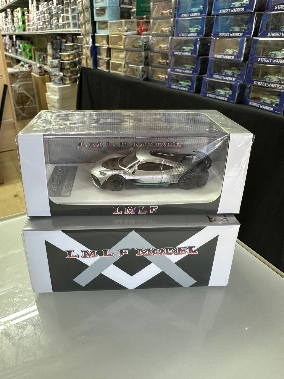 Thumbnail: MERCEDES BENZ AMG ONE SILVER 1/64 SCALE DIECAST CAR MODEL BY LMLF MODELS