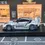 Thumbnail: NISSAN SKYLINE 35GT-RR LBWK WHITE & BLUE 1/64 DIECAST CAR BY MY MODEL COLLECT