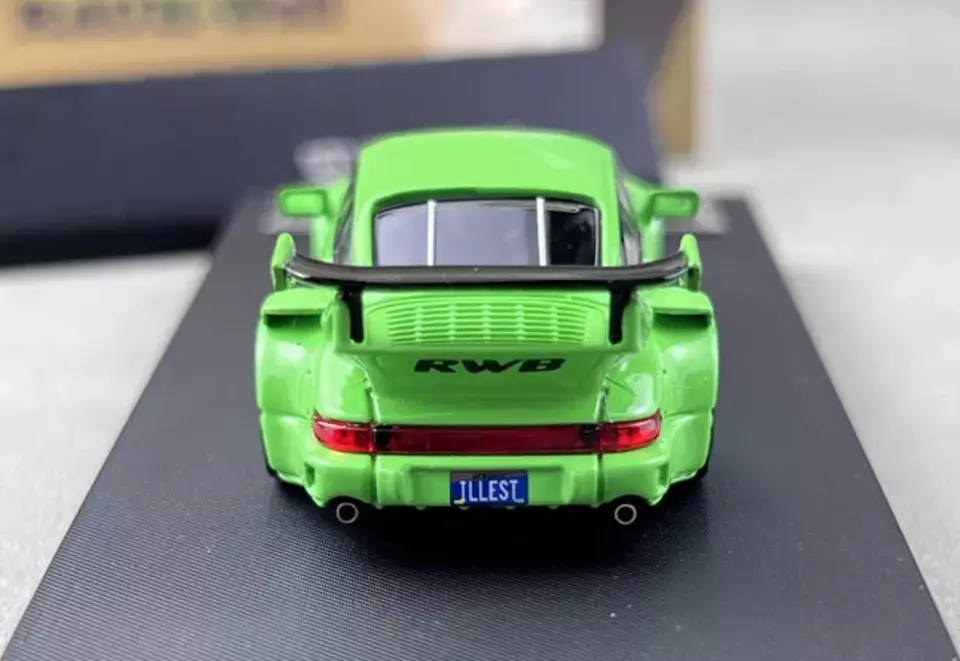 Thumbnail: PORSCHE RWB 964 GREEN PANDORA ONE 1/64 SCALE DIECAST CAR BY STAR MODEL