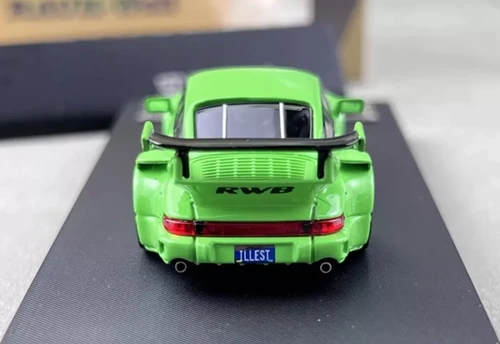 PORSCHE RWB 964 GREEN PANDORA ONE 1/64 SCALE DIECAST CAR BY STAR