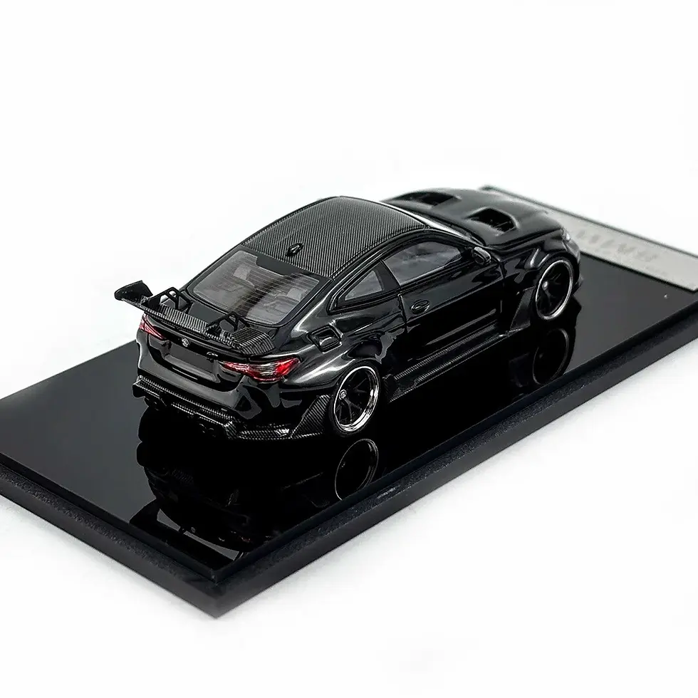 1/64 STREET WEAPON BMW M4 カーボンブラック　ミニカー 1/64 STREET WEAPON BMW M4 カーボンブラック ミニカー｜Yahoo