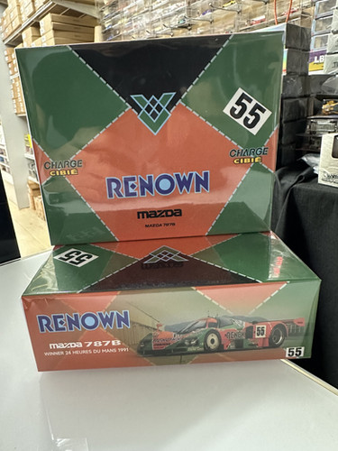 MAZDA 787B RENOWN LE MANS #55 WINNER 24HOURS 1/64 DIECAST CAR BY
