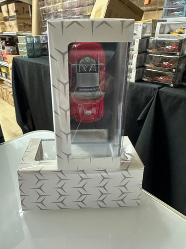 FERRARI 599XX RED #3 HOOD OPENS 1/64 DIECAST CAR BY RHINO MODEL