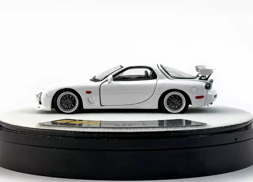 MAZDA RX-7 FD3S FULLY OPENING WHITE LUXURY VERSION 1/64