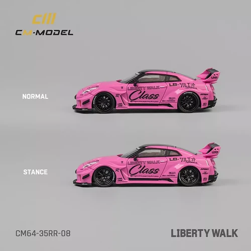 LB★Works Nissan GT-R Candy Pink 2019 Nissan GT-R (R35) LB-Silhouette Works RHD (Right Hand Drive