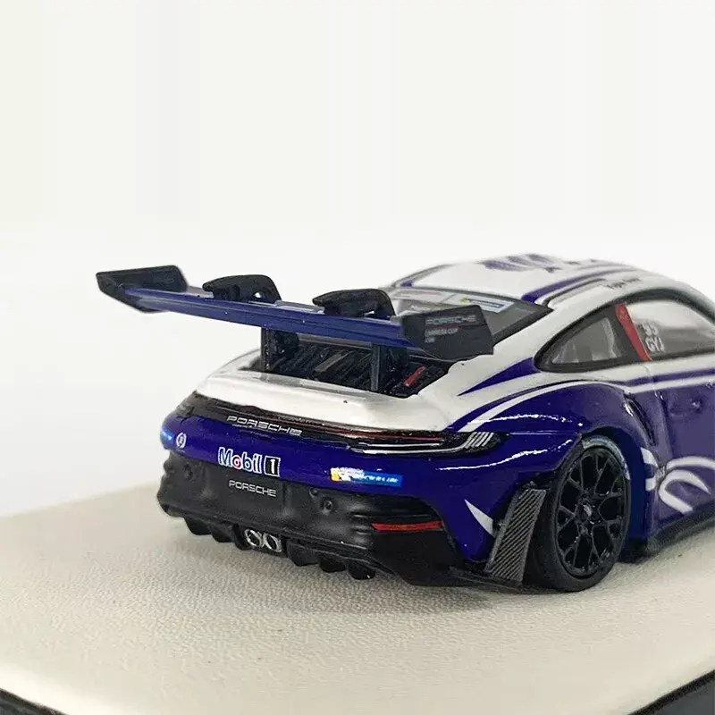 Thumbnail: PORSCHE 992 GT3 RS JEBSEN LIVERY WITH FIGURE  1/64 DIECAST CAR BY AURORA MODELS