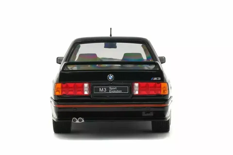 Thumbnail: 1990 BMW M3 E30 SPORT EVO BLACK 1/18 SCALE DIECAST CAR MODEL BY SOLIDO 1801501