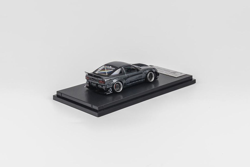 Thumbnail: NISSAN 180SX ROCKET BUNNY AERO V2 MATT GREY 1/64 DIECAST CAR BY MICRO TURBO