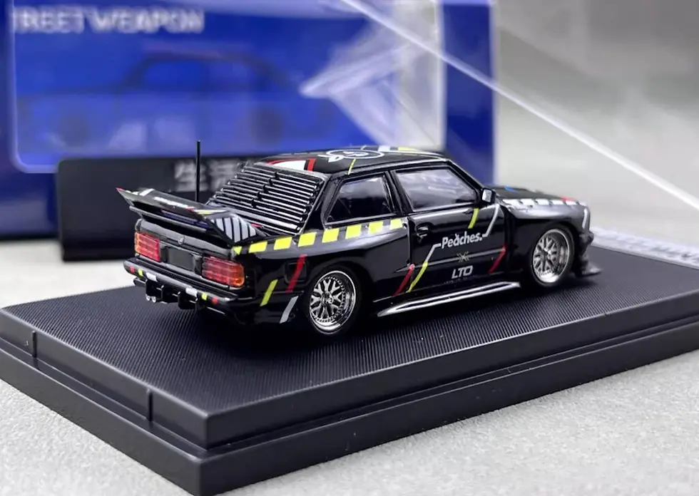 Thumbnail: BMW LTO E30 M3 1/64 DIECAST CAR MODEL BY STREET WEAPON