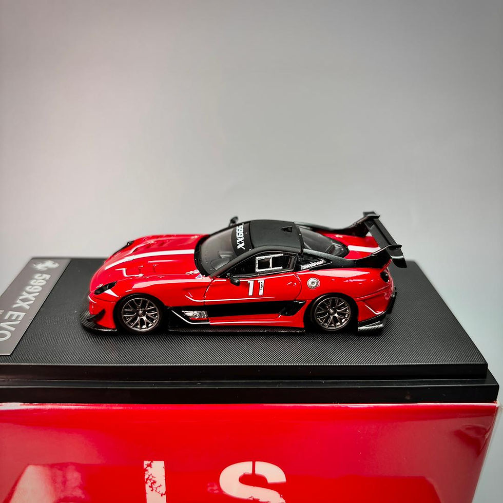 Thumbnail: FERRARI 599XX EVO RED #11 1/64 DIECAST CAR MODEL BY LS MODELS
