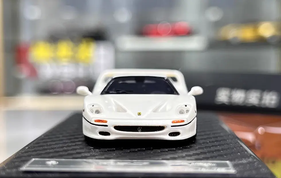 Thumbnail: FERRARI F50 PEARL WHITE 1/64 RESIN CAR MODEL BY NICE AUTO 199 MADE