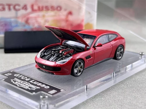 Ferrari GTC4 Lusso ミニカー 赤 FERRARI GTC4 LUSSO ROSSO CORSA RED HOOD OPENS 1/64 DIECAST
