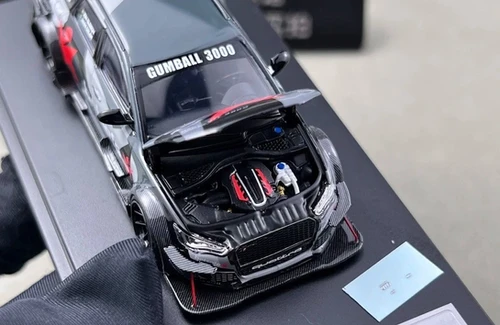 AUDI RS6 C7 DTM BETSAFE GUMBALL 3000 HOOD OPENS ROOF BOX 1/64