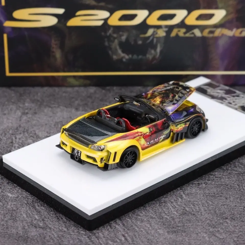 Thumbnail: HONDA S2000 DEMON KING APA XPO EXHIBITION EDITION 1/64 DIECAST BY MICRO TURBO