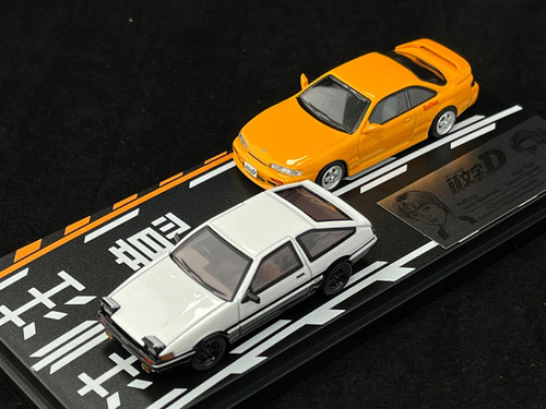 コレクション Keiju TOYOTA AE86 FUJIWARA TAKUMI NISSAN SILVIA S14 KENTA INITIAL D 1/64