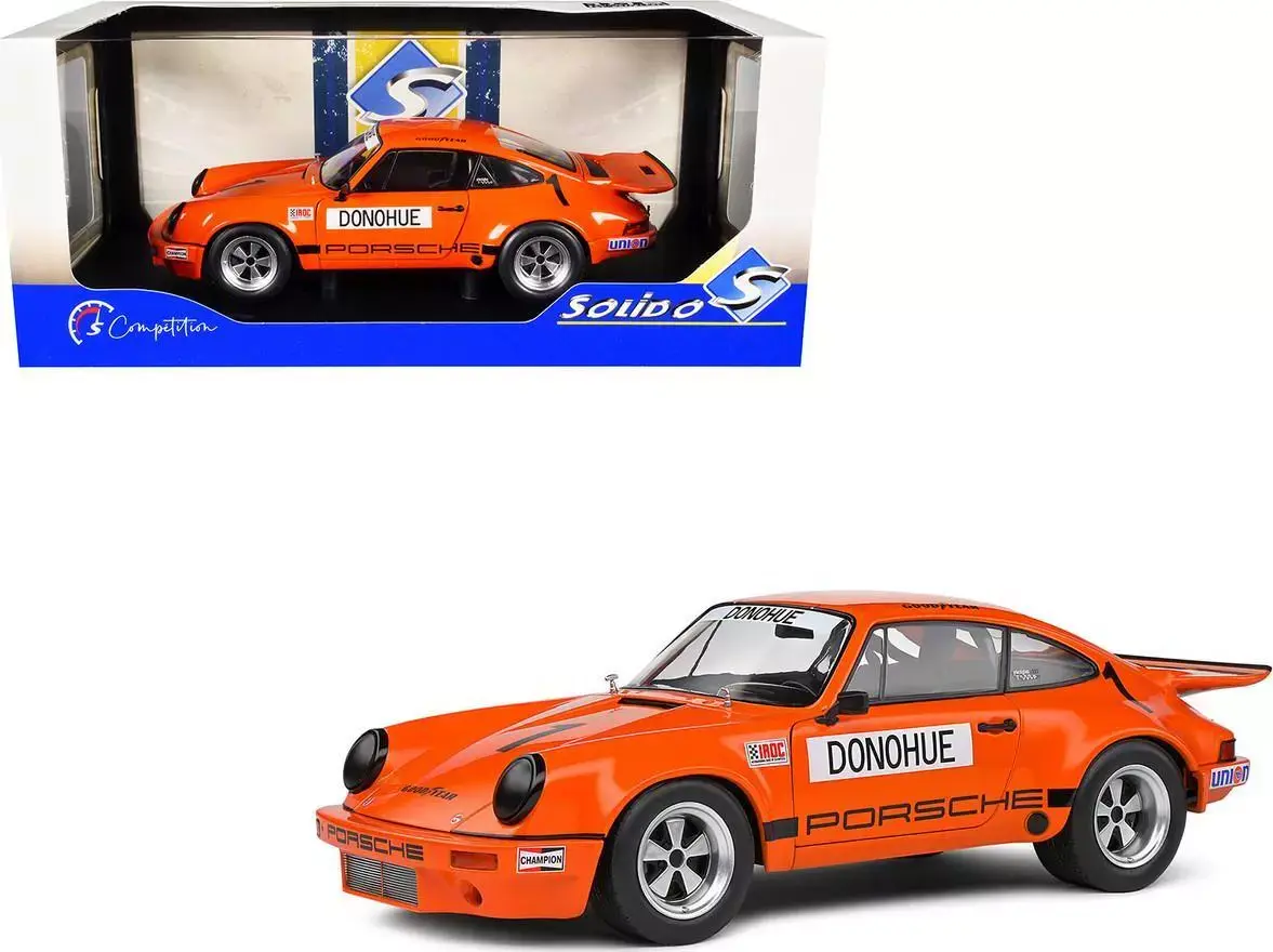 PORSCHE 911 RS 3.0 #1 WINNER IROC DAYTONA 1974 1/18 DIECAST BY SOLIDO 1810701