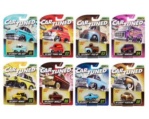 ミニカー CAR TUNED SERIES3 2025 CAR TUNED SERIES 3 COMPLETE SET OF 8 CARS EXCLUSIVE