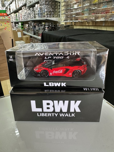 LAMBORGHINI AVENTADOR LP700-4 GT EVO COCA COLA COKE 1/64