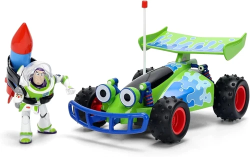TOY STORY BUZZ LIGHTYEAR FIGURE RC BUGGY DISNEY 1/24 CAR BY JADA