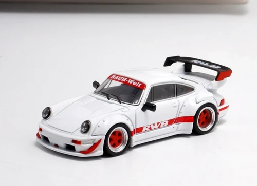 RWB 911 ホワイト ミニカー 1/18 RWB 911 ホワイト ミニカー 1/18 Porsche 911 RWB Rauh-Welt
