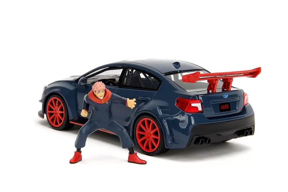 Thumbnail: 2016 SUBARU WRX STI & YUJI ITADORI FIGURE JUJUTSU KAISEN 1/24 BY JADA TOYS 34714