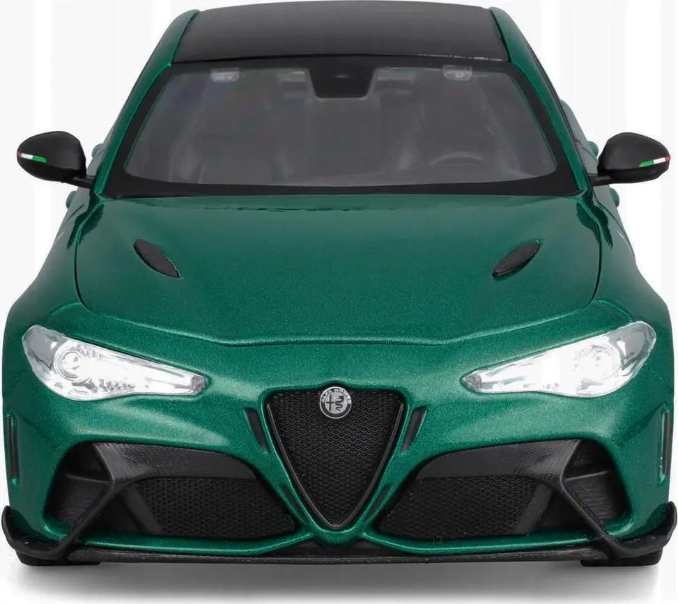 Thumbnail: ALFA ROMEO GIULIA GTA GREEN 1/18 SCALE DIECAST CAR MODEL BY BBURAGO 11048