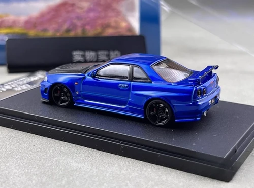 NISSAN SKYLINE GT-R R34 NISMO Z-TUNE HI END BAYSIDE BLUE CARBON