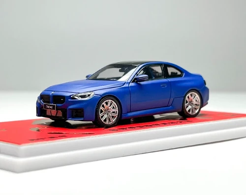 ミニカー BMW_INDEPENDENT BMW M2 G87 MATTE BLUE 1/64 DIECAST CAR MODEL BY HOWIE MODELS | JVK