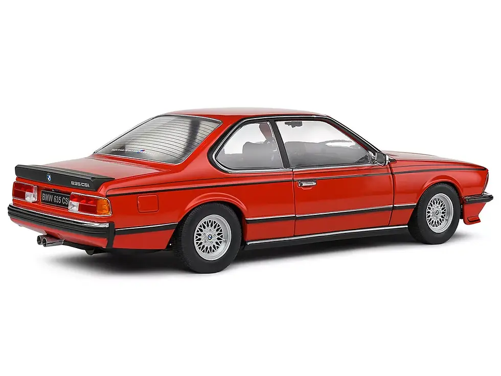 Thumbnail: 1984 BMW 635 CSI E24 HENNA RED 1/18 SCALE DIECAST CAR MODEL BY SOLIDO 1810301