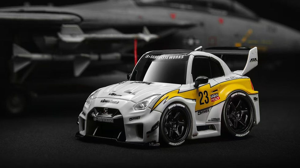 NISSAN SKYLINE 35GT-RR LB SILHOUETTE WORKS LBWK LIGHTNING 1