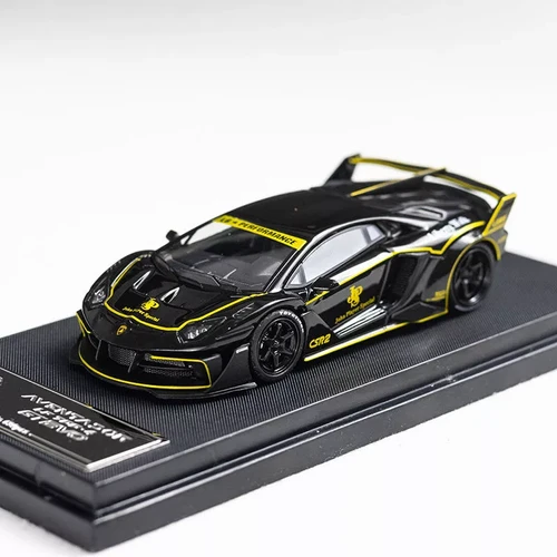 高感度ショップで2023年売れたブランド LAMBORGHINI AVENTADOR LP700-4 GT EVO JOHN PLAYER JPS 1/64 ミニカー