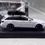 Thumbnail: MERCEDES BENZ C63S AMG S205 WHITE WITH ROOF BOX 1/64 DIECAST CAR BY DCM D.BO