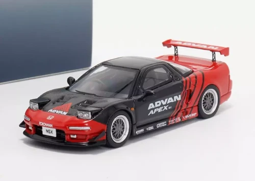 1/64 ym model ホンダ LBWK advan nsx 深リムカスタム Honda NSX NA1 Liberty Walk with Advan Livery by Star Model 1/64