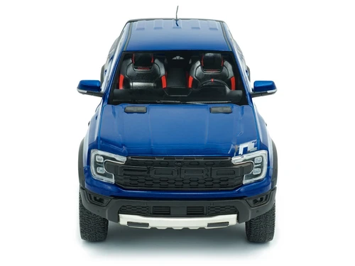 2024 FORD RANGER RAPTOR PICKUP TRUCK BLUE 1/18 DIECAST CAR BY