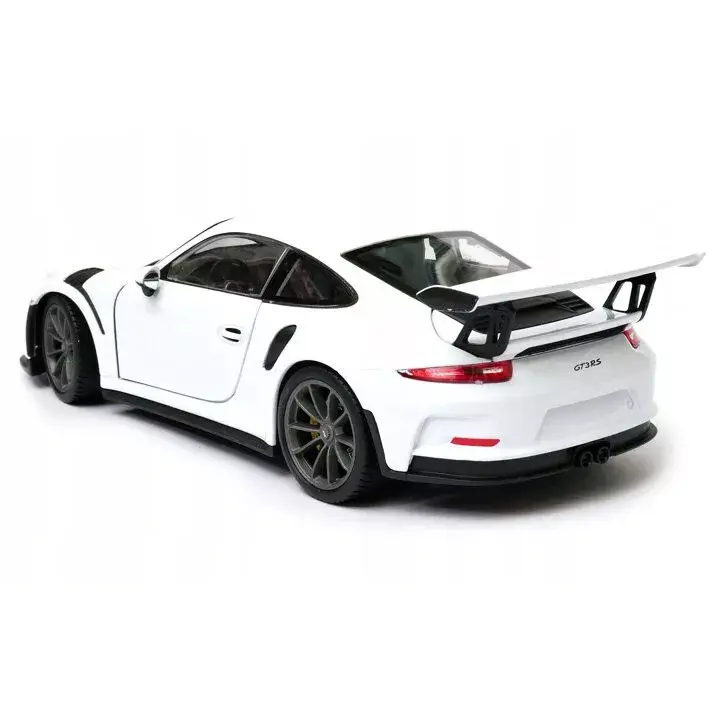 Thumbnail: 2016 PORSCHE 911 GT3 RS WHITE 1/24 SCALE DIECAST CAR MODEL BY WELLY 24080