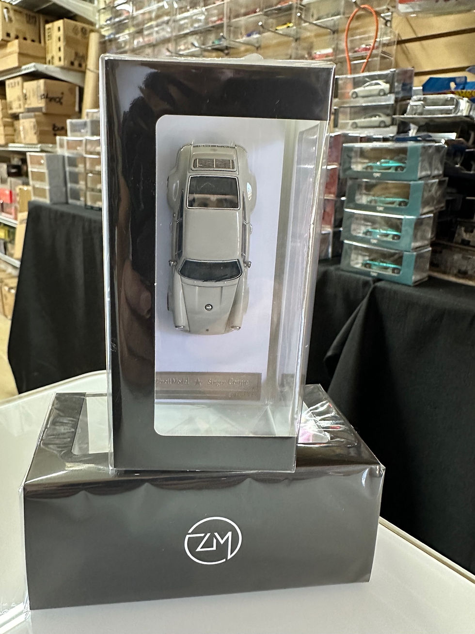 Thumbnail: PORSCHE 911 SINGER COUPE CREAMY APRICOT 1/64 DIECAST CAR MODEL BY ZINCIT MODELS