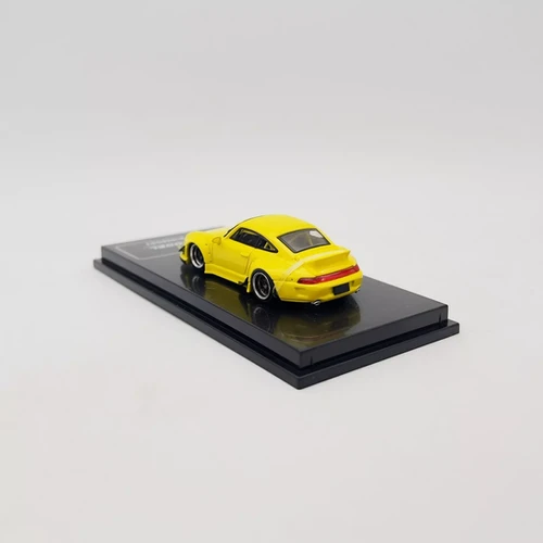 PORSCHE 911 993 WIDEBODY WITH EXTRA WHEELS & TAIL 1/64 DIECAST CAR