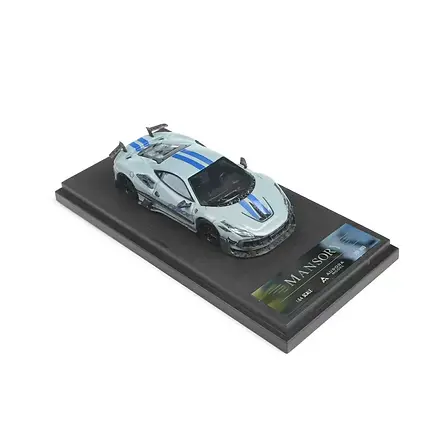 FERRARI F8 TRIBUTO MANSORY F8XX CEMENT GREY 1/64 DIECAST BY AURORA FERRARI F8 TRIBUTO MANSORY F8XX CEMENT GREY 1/64 DIECAST BY AURORA