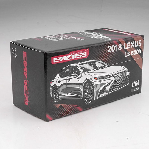 2018 LEXUS LS 500H WHITE 1/64 DIECAST CAR MODEL BY ENCHERY | JVK Toys