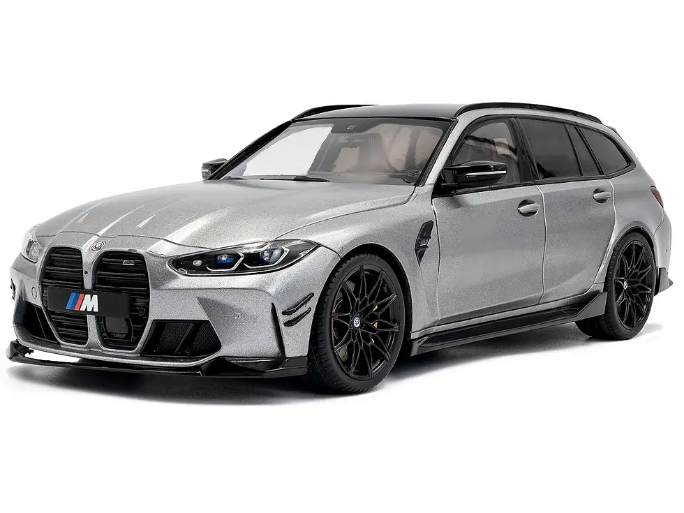 Thumbnail: 2024 BMW M3 COMPETITION M XDRIVE TOURING FROZEN GRAY 1/18 BY SOLIDO S 1813702