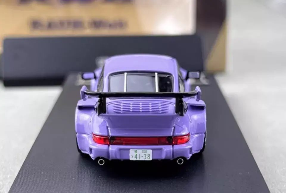 Thumbnail: PORSCHE RWB 964 PURPLE VIOLETTA 1/64 SCALE DIECAST CAR BY STAR MODEL