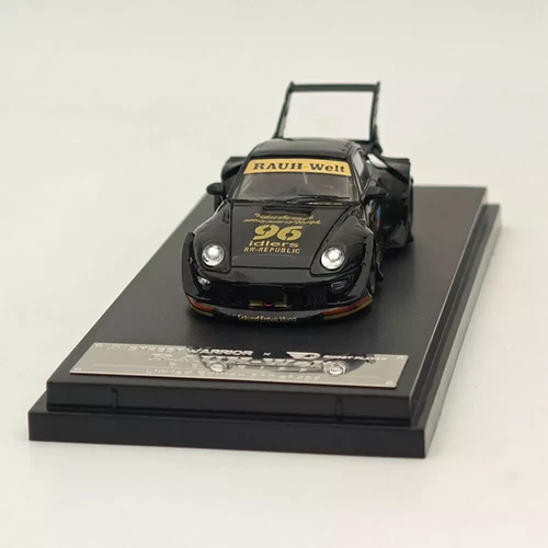 PORSCHE RWB 993 CHARLENE BLACK HIGH TAIL 1/64 SCALE DIECAST