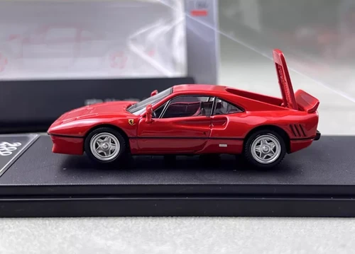 FERRARI 288 GTO RED HOOD OPENS 1/64 DIECAST CAR BY HONE MODEL