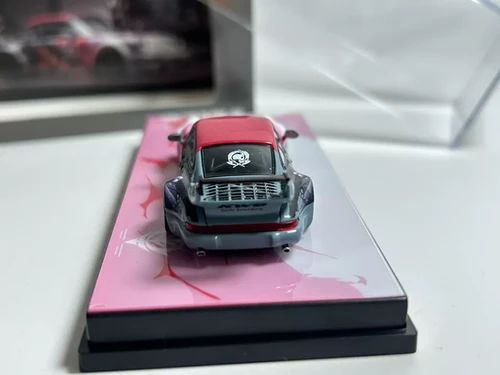 TPC 1/64 RWB 964 ガンダム アキバ PORSCHE RWB 964 AKIBA ANIME LIVERY 1/64 DIECAST CAR MODEL BY FLAME